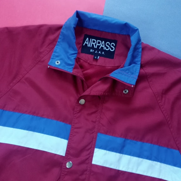 Vintage Airpass By J.A.S. Colour Block Jacket Unisex