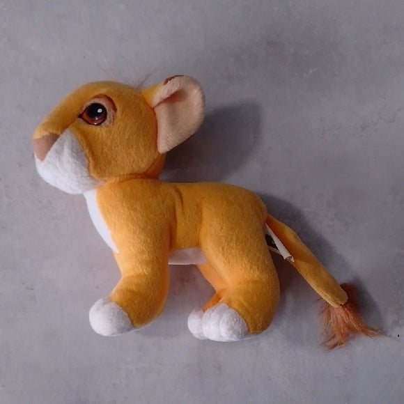 Vintage 1993 Disney THe Lion King Sinba Plush Toy