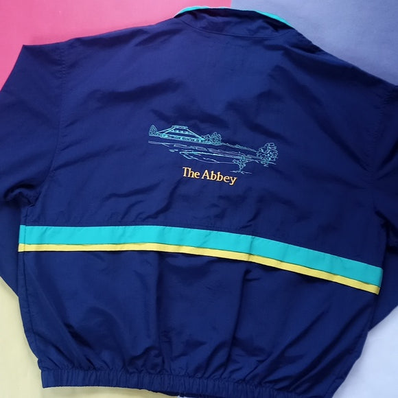 Vintage 90s The Canadian Open Golf The Abbey Windbreaker Jacket Unisex