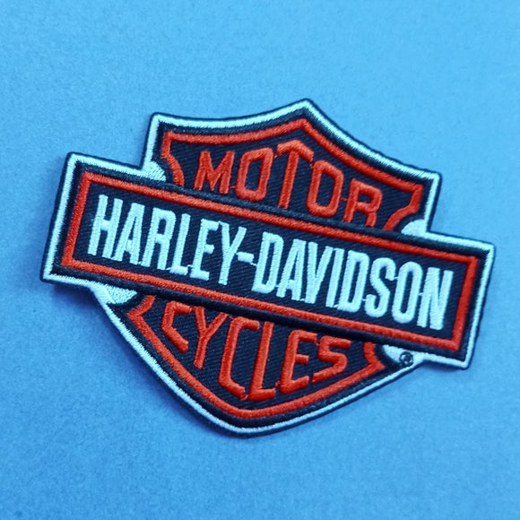 Harley-Davidson Motor Cycles Iron On Patch
