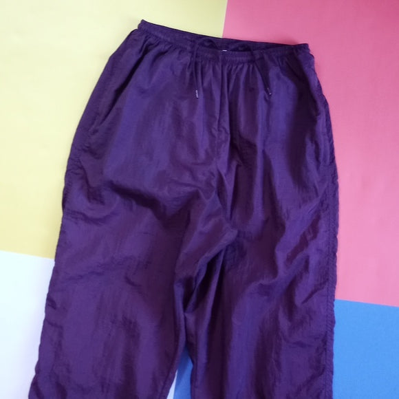 Vintage 90s Nike Purple Essential Slash Track Pants UNISEX