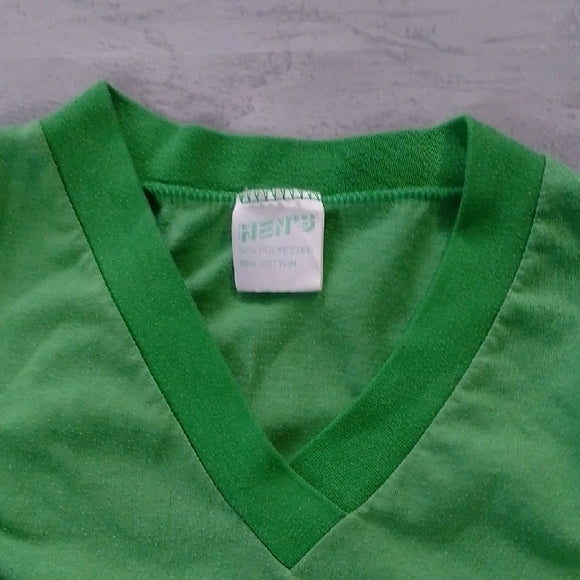 Vintage '90s The Caribbean Islands Graphic T-Shirt SINGLE STITCH V-NECK