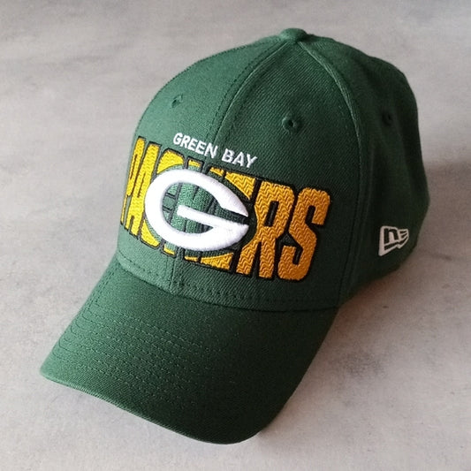 NWOT New Era Green Bay Packers 2023 Draft 9FORTY Adjustable Hat Snapback