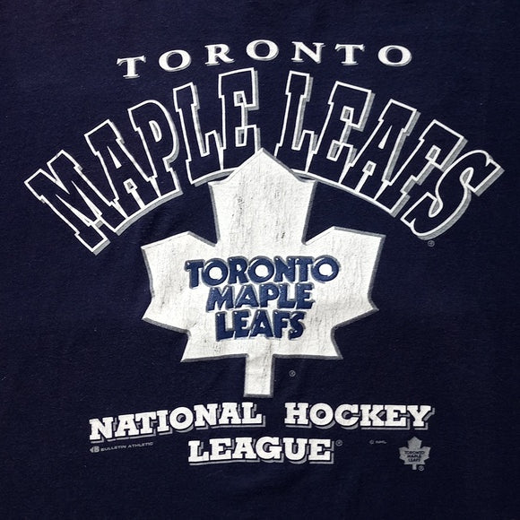 Vintage 1990s Toronto Maple Leafs NHL Graphic T-Shirt unisex