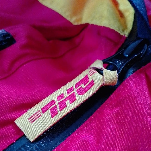 Official DHL Red and Yellow Winter Jacket Uniform