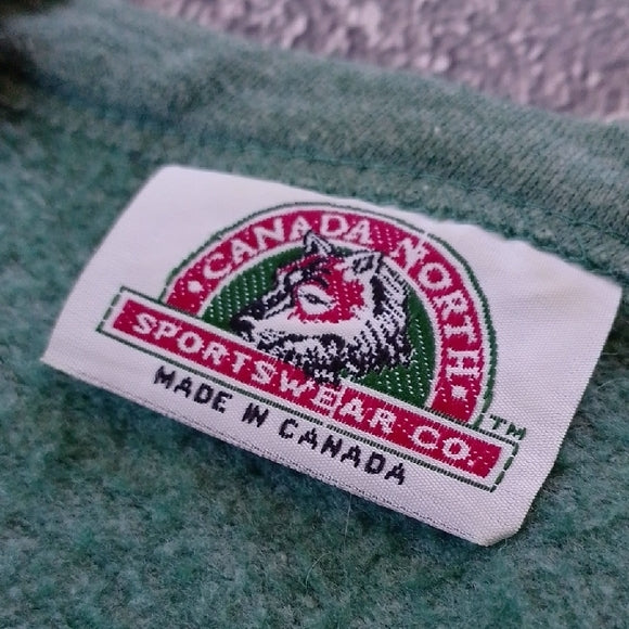 Vintage 90s Floral Green Cardigan Sweater