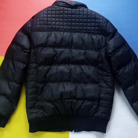 Vintage 90s Adidas Black Essential Puffer Jacket UNISEX