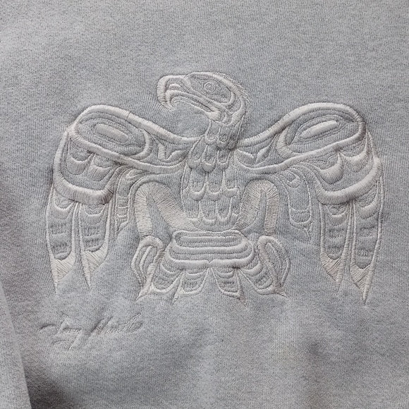 Vintage Indigenous Embroidered Non-Fiction Sweater Unisex