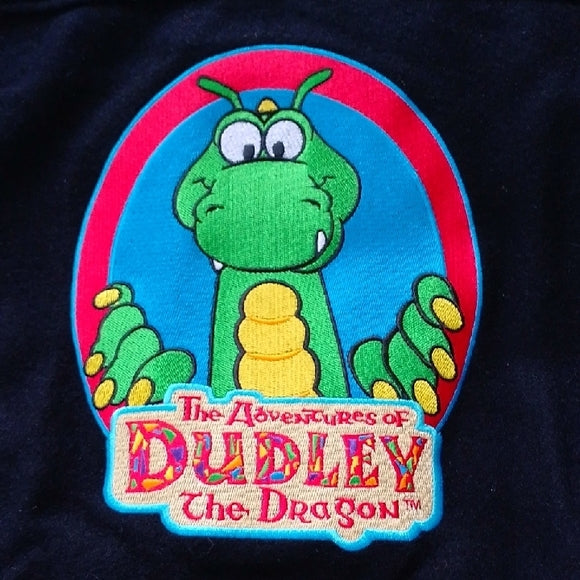 RARE Vintage 1990s The Adventures Of Dudley The Dragon Varsity Jacket