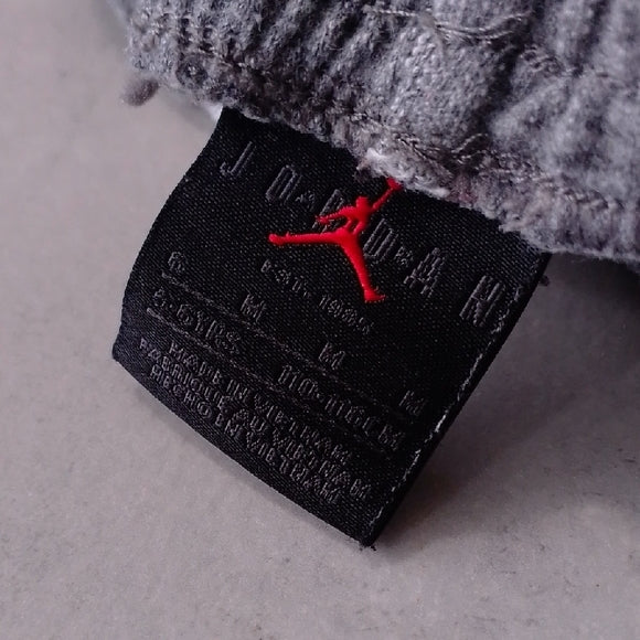 Jordan Gray Shorts with Red Logo KIDS