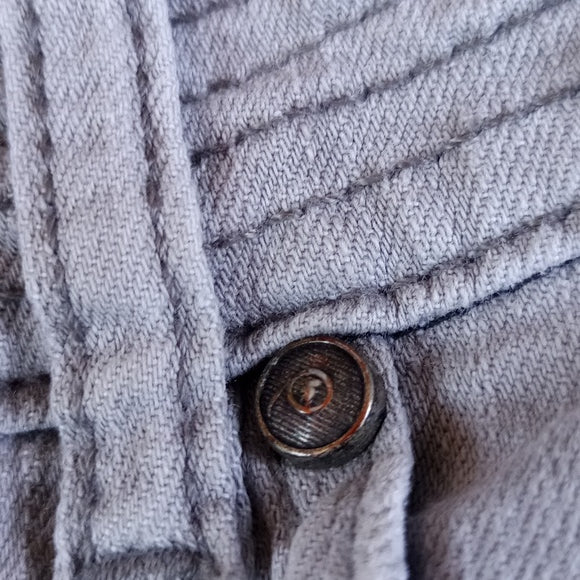 Alexander McQueen Denim Grey Jeans distributed by SINV