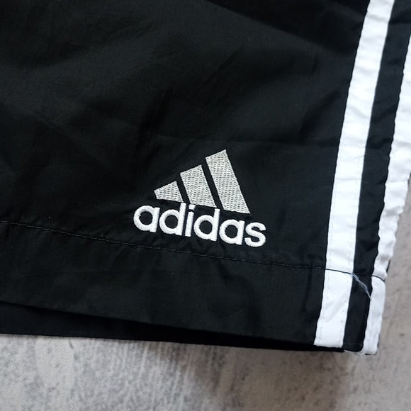 Vintage 90s ADIDAS Black/White Essential Shorts