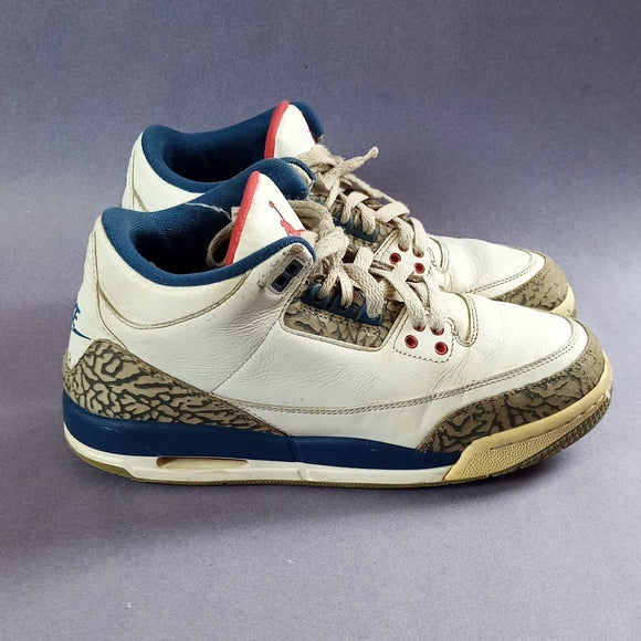2016 Air Jordan 3 Retro OG BG 'True Blue' 2016 Nike 854261-106