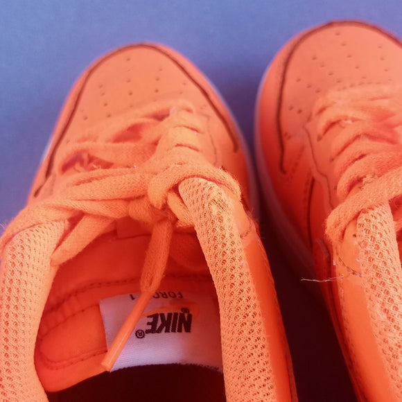 Nike Air Force One's Low Shoes Orange "JUST DO IT" AT2988-800