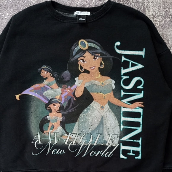 ZARA x DISNEY ALADDIN JASMINE A Whole New World Crewneck UNISEX
