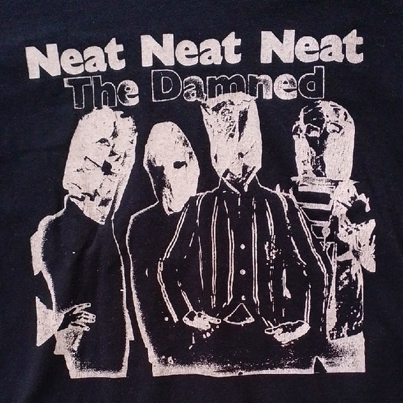 Vintage 90s THE DAMNED NEAT NEAT NEAT SINGLE STITCH T-SHIRT