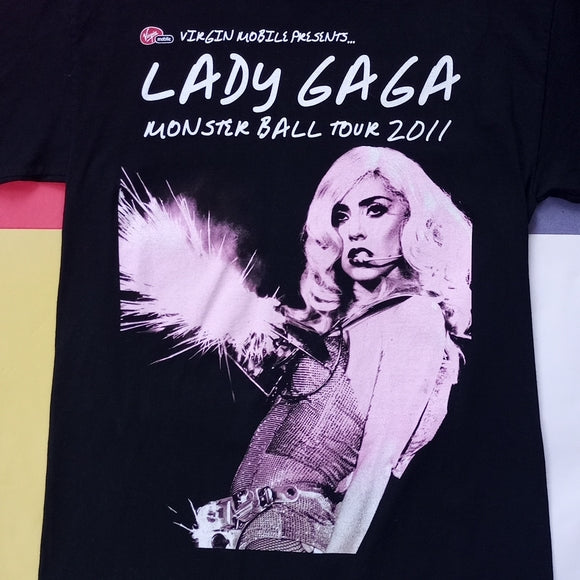LADY GAG Monsters Ball tour 2011 T-Shirt UNISEX