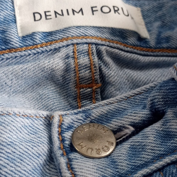 DENIM FORUM The Claudia High Rise Baggy 28L Women's Jeans