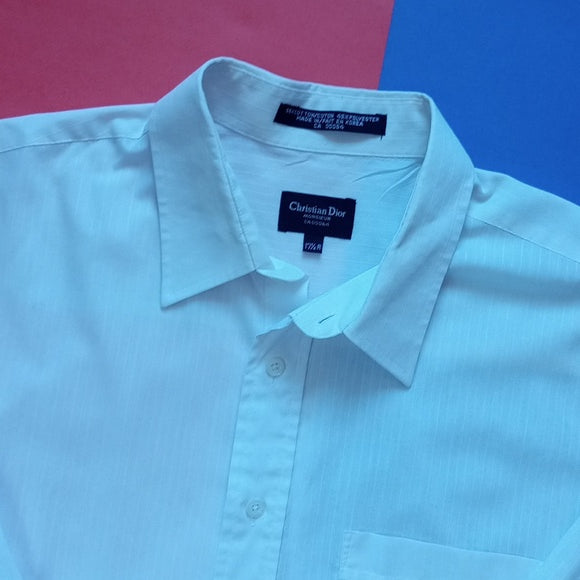 Vintage 90s Christian Dior Monsieur Button-Up Shirt