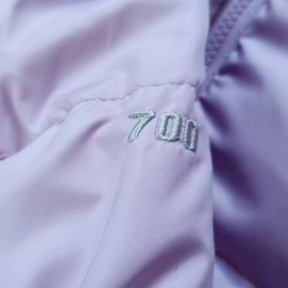 The North Face 700 Down Purple Puffer Jacket