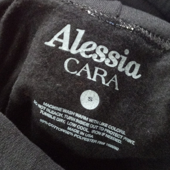 Alessia Cara Pains Of Growing Tour Band Hoodie Black