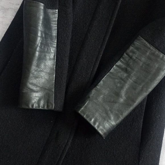 Women's Club Monaco Italian Wool Zip-Up Jacket Style# 295642134