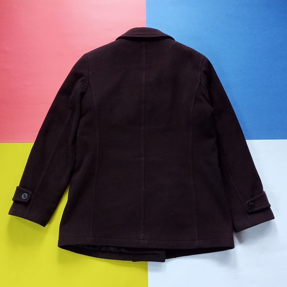 Women's LL BEAN Classic Lambswool Thinsulate Peacoat