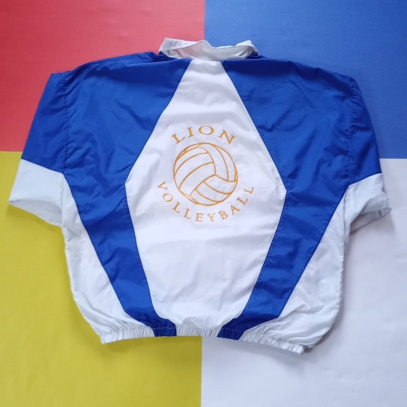 Vintage 90s Nike Lion Volleyball Windbreaker Jacket Unisex