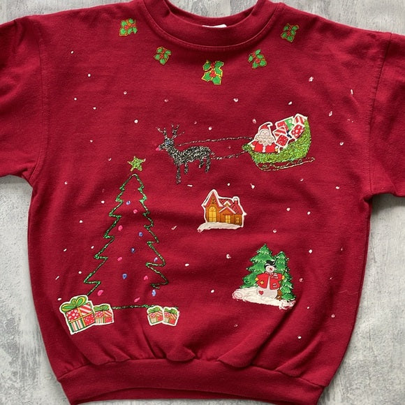 Vintage Nothern Getaway Christmas UGLY Sweater