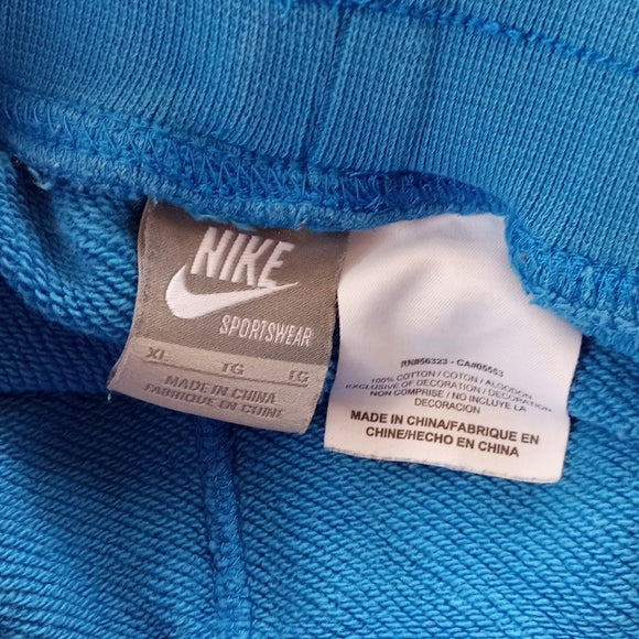 Nike Sportswear Blue/Yellow Sweat Shorts
