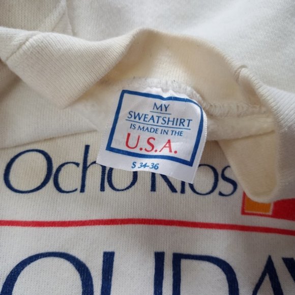 Vintage 90s Carnival Cruises Holiday Tourist Crewneck Sweater
