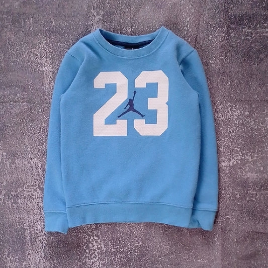 Jordan Kids Sky Blue Sweatshirt with '23' Design