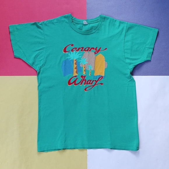 Vintage 1991 Single Stitch Canary Wharf Cabot Hall T-Shirt unisex