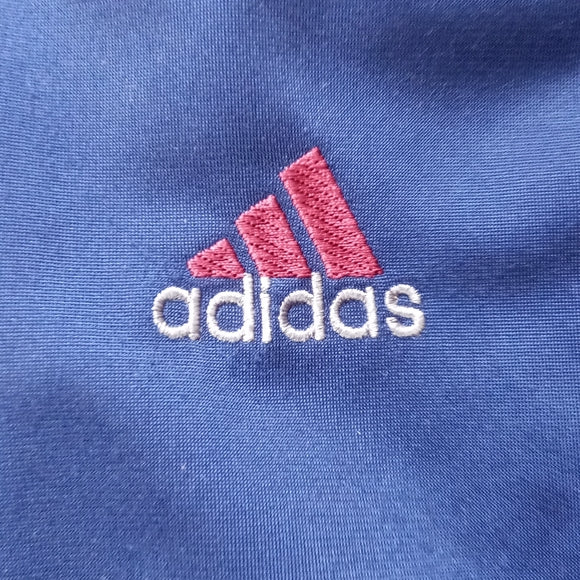Vintage ADIDAS 1990s Zip Up Track Style Jacket Unisex