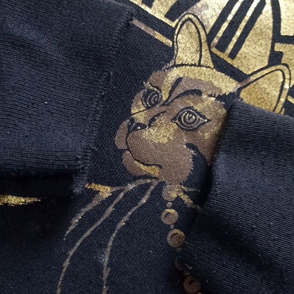 Vintage 1989 Cat Egyptian Air Waves Inc Crewneck UNISEX