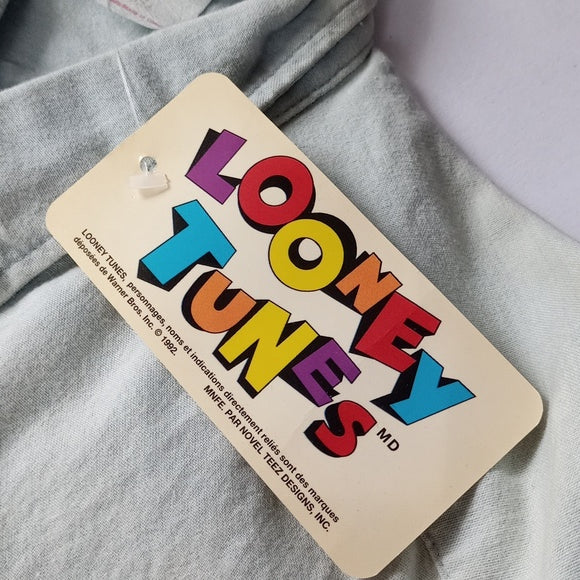 Vintage 1992 Looney Tunes Button Up Shirt Unisex
