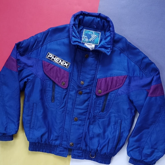 Vintage PHENIX Snowmobile Winter Two Piece Jacket & snow Pants