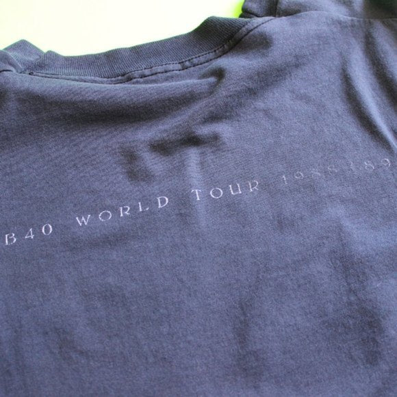 Vintage 1988/1988 UB40 World Tour T-Shirt Single Stitch