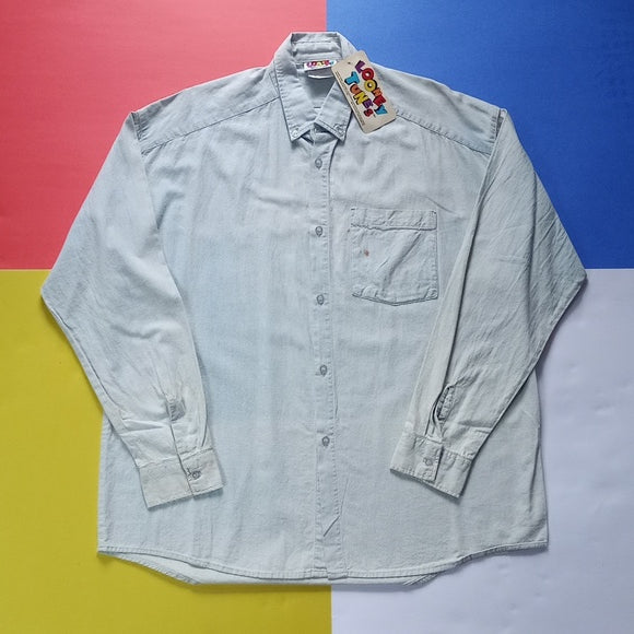 Vintage 1992 Looney Tunes Button Up Shirt Unisex