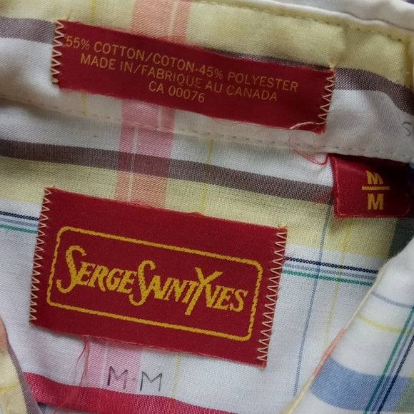 Vintage Serge Saint Yves Button-Up Shirt UNISEX