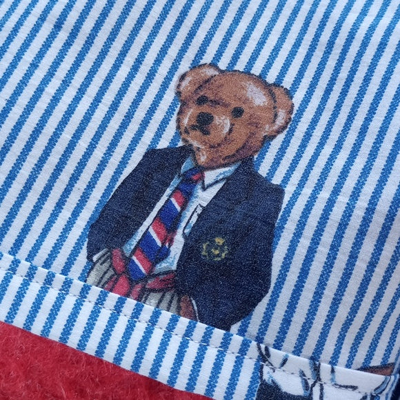 Vintage 90s Ralph Lauren Polo Bear Reworked Benny Shorts UNISEX ORIGINAL