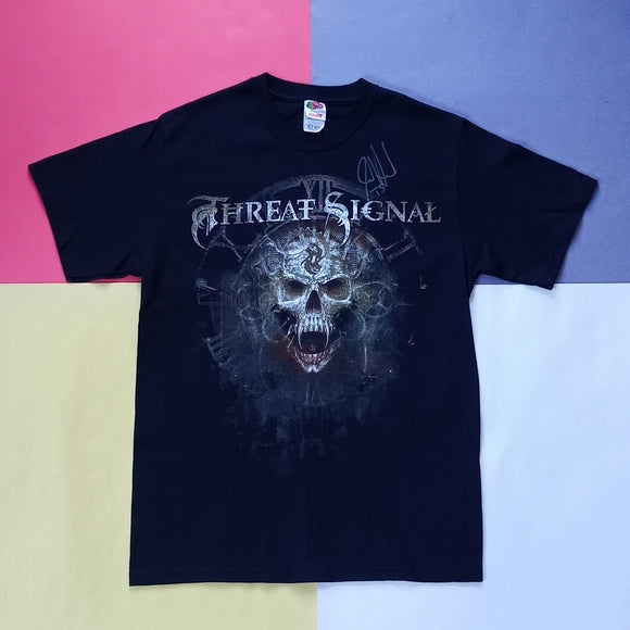 Autographed/signed Threat Signal Band T-Shirt
