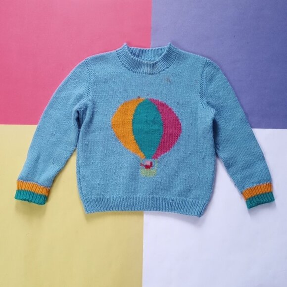 Vintage Handmade Hot Weather Balloon Sweater Jacket