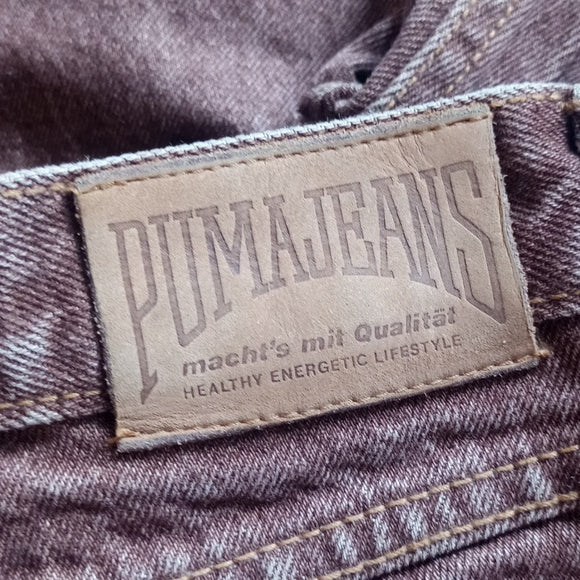 Vintage 1980s Puma Women's MOM Denim Jeans