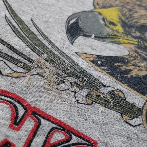 Vintage 1990 Jack Daniels Tennessee Sipping Whiskey Eagle Head Sweater Unisex