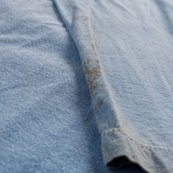 Vintage 90s Giorgio Armani Primavera EST 91 Long Sleeves shirt Blue