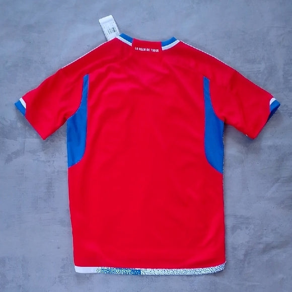 Adidas Federación De Futbol De Chile Aeroready Soccer Jersey