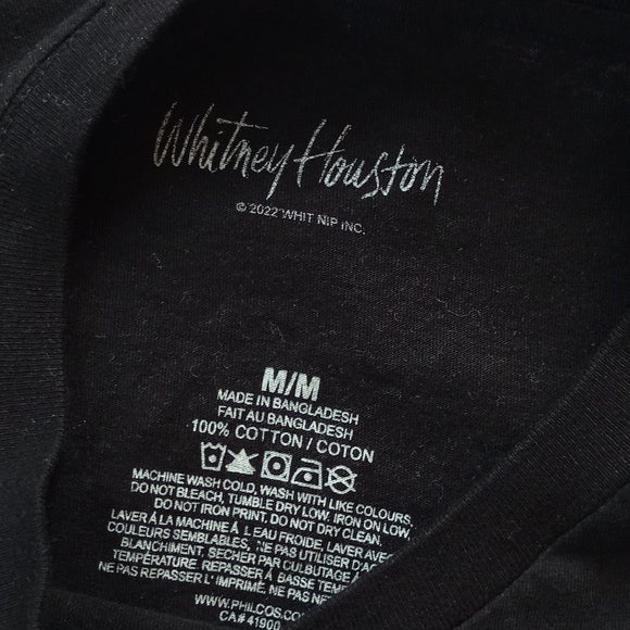 Whitney Houston Face Graphic T-Shirt