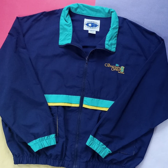 Vintage 90s The Canadian Open Golf The Abbey Windbreaker Jacket Unisex
