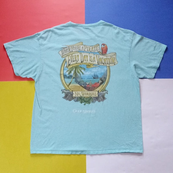 When You're A Pirate Everyday A Vacation Graphic T-Shirt Gulf Shores